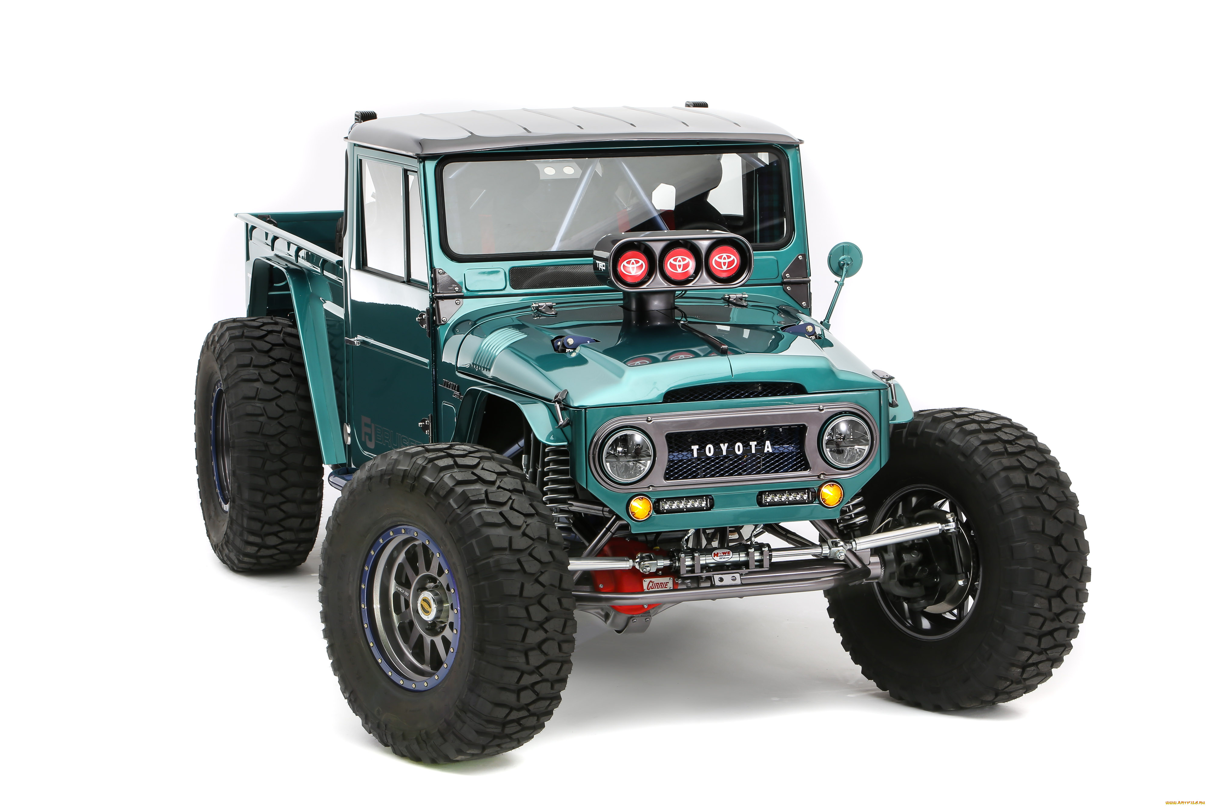 , custom pick-up, toyota